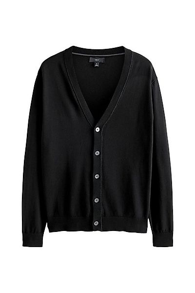 Next Strickjacke Regular Fit Strickjacke mit hohem Baumwollanteil (1-tlg) günstig online kaufen