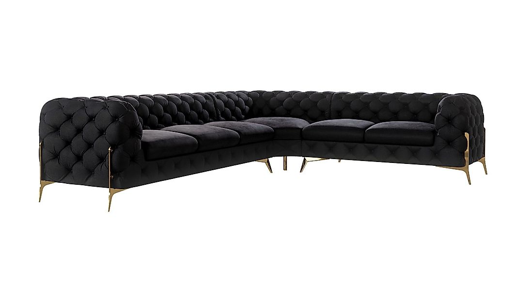 S-Style Möbel Ecksofa Ashley, Chesterfield mit günstig online kaufen