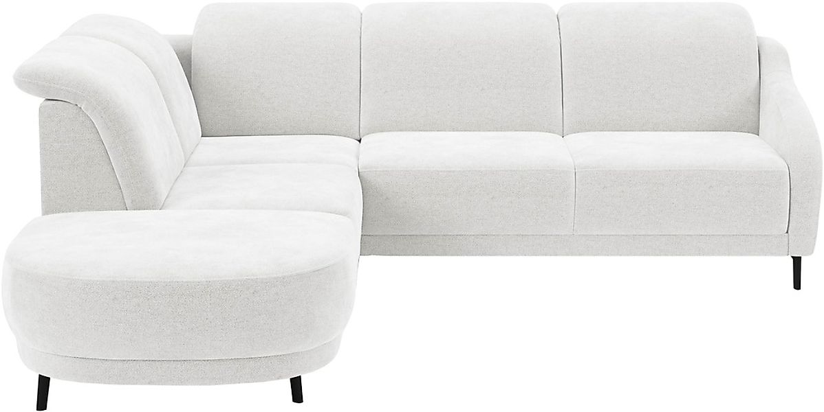 sit&more Ecksofa "Blues L-Form", wahlweise mit Klapptisch und USB günstig online kaufen