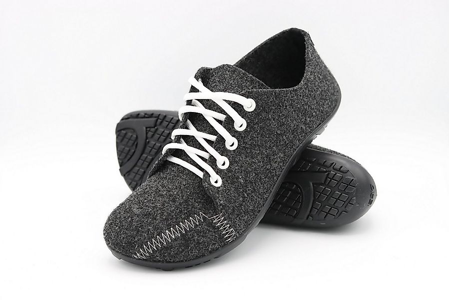 pifit! Sneaker "all day" aus hochwertigem Filz, 32000-0, anthrazit Barfußsc günstig online kaufen