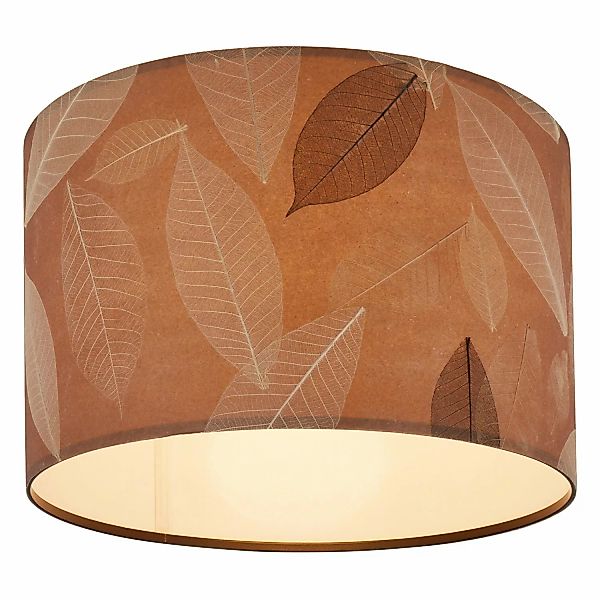 Briloner Deckenleuchte Swing Nature E27 Fassung Kaffee günstig online kaufen