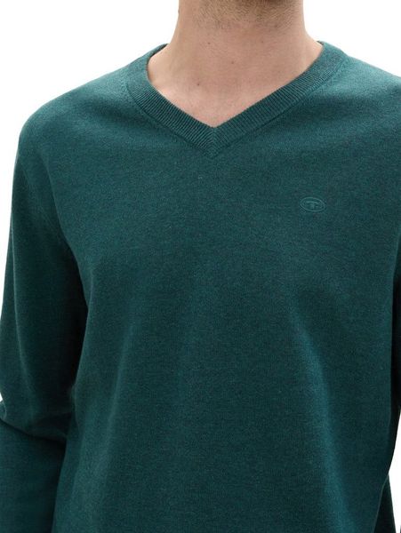 TOM TAILOR Sweatshirt Basic V-Neck Knit günstig online kaufen