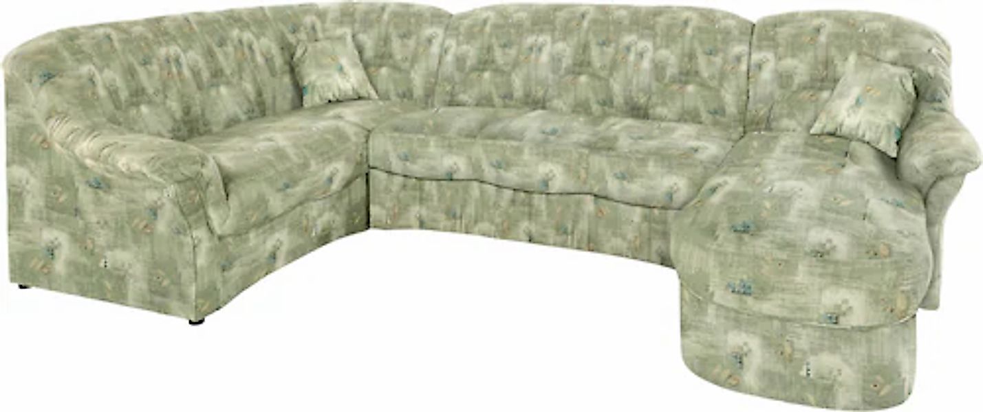 DOMO collection Wohnlandschaft »Bahia mit viel Platz, zeitloses Design, U-F günstig online kaufen