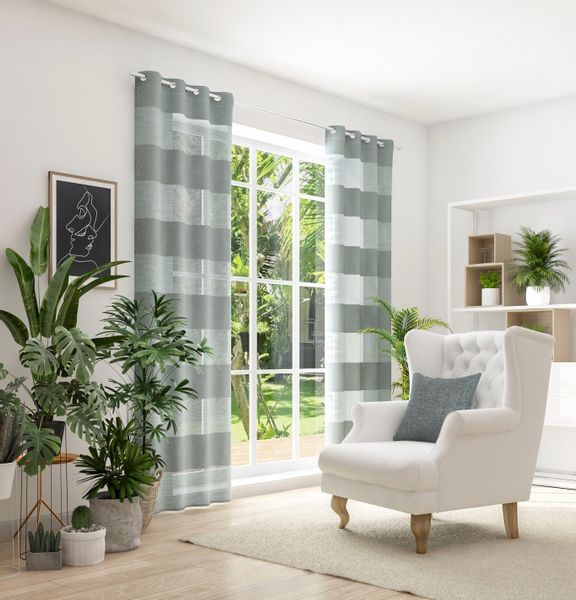 Neutex for you Vorhang "SONORA" Ösen 1 Stk. tlg. 3D Musterung im Leinen-Loo günstig online kaufen