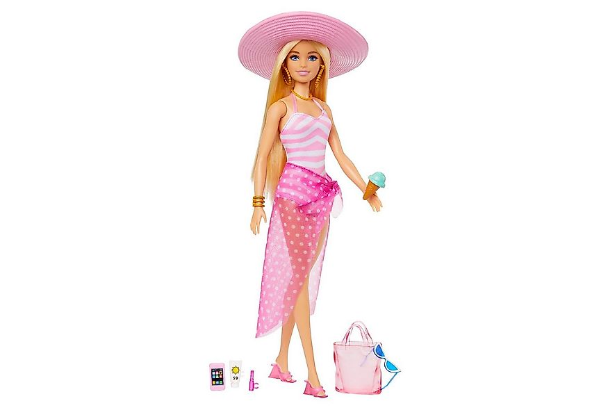 Mattel® Anziehpuppe Mattel HPL73 - Barbie Strandtag Barbie günstig online kaufen