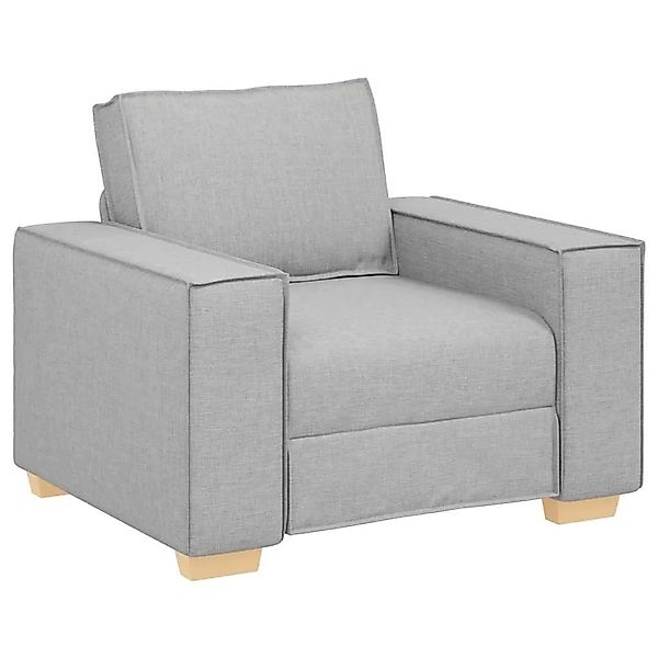 vidaXL Sofa Stuhl Wolkengrau 60 cm Stoff 4104968 günstig online kaufen