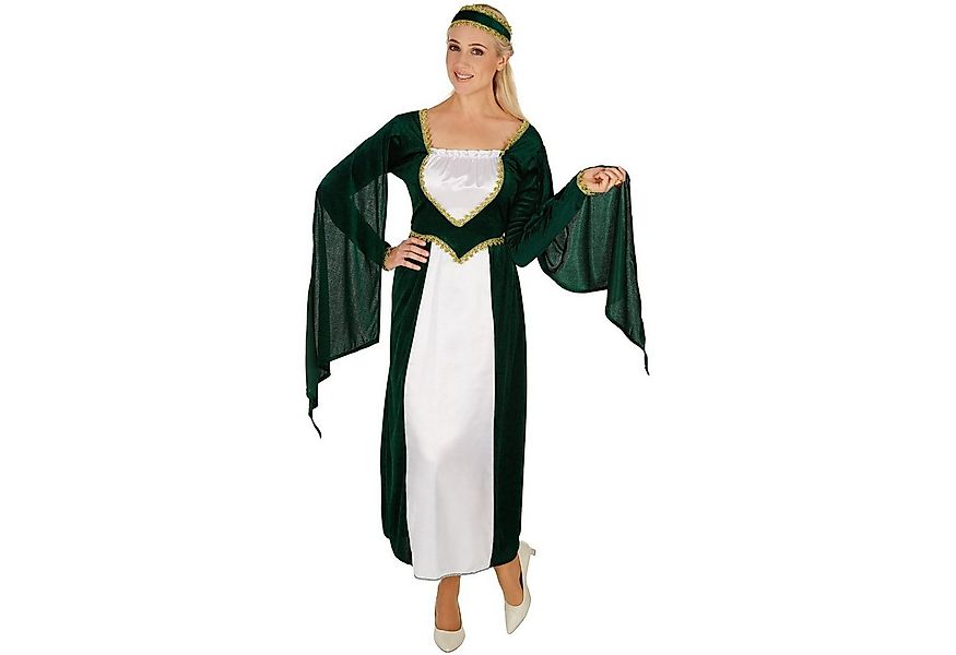 dressforfun Kostüm Frauenkostüm Burgprinzessin, Wundervolles, langes Burgpr günstig online kaufen