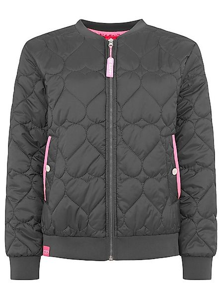 Zwillingsherz Bomberjacke "Be Happy" modisch, Kontrastdetails, regular fit, günstig online kaufen