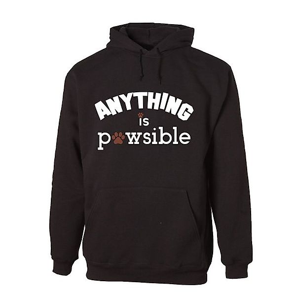 G-graphics Hoodie Anything is pawsible Unisex mit trendigem Frontprint mit günstig online kaufen