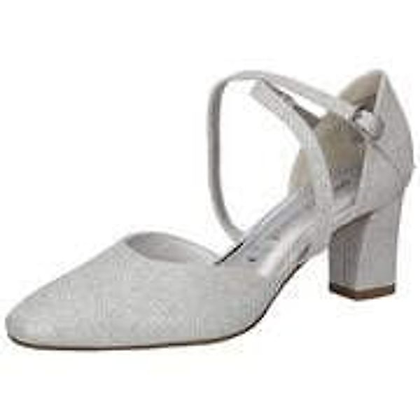 Via della Rosa Spangenpumps Damen silber günstig online kaufen