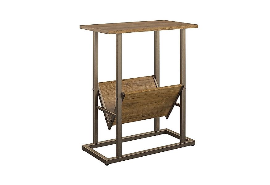 loft24 Beistelltisch Regal, mit Ablage für Zeitschriften Metallgestell günstig online kaufen