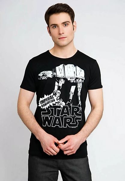 LOGOSHIRT T-Shirt AT-AT mit großem Star Wars-Aufdruck günstig online kaufen