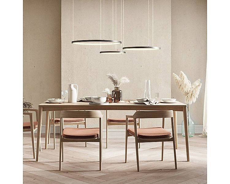 Neona LED Deckenleuchte CAECILIA Schwarz, Dimmbar per Fernbedienung, mit Me günstig online kaufen