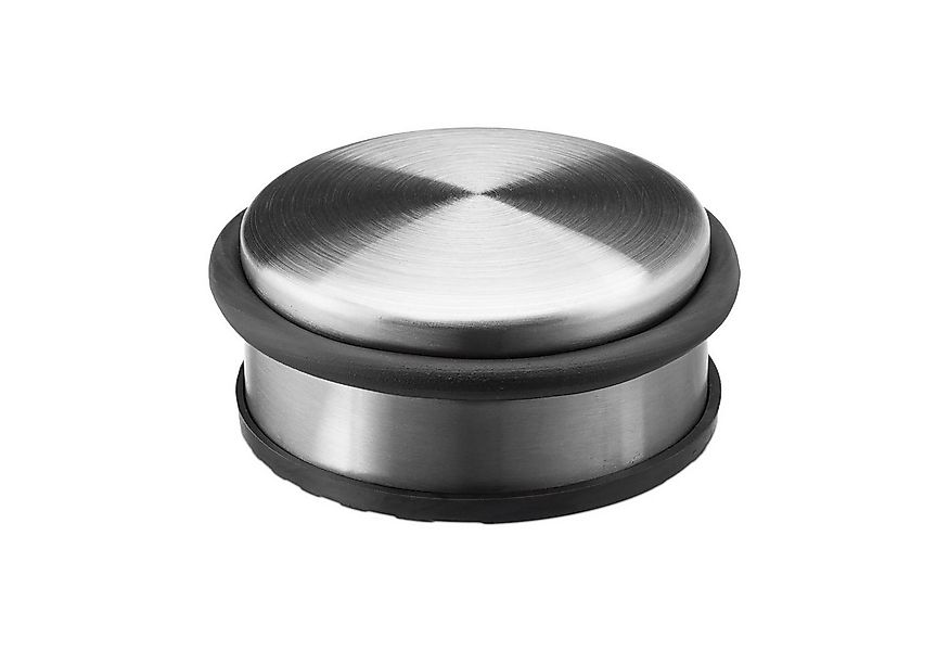 relaxdays Türstopper 4x Türstopper Edelstahl Boden günstig online kaufen