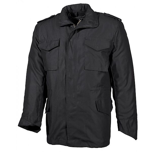 MFH Fieldjacket US Feldjacke M65, schwarz, m. auskn. Steppfutter, Mod. - L günstig online kaufen