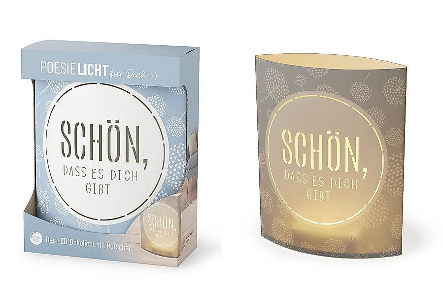 La Vida LED Dekolicht Deko Lampe Leuchte Batterie Poesielicht für Dich La V günstig online kaufen