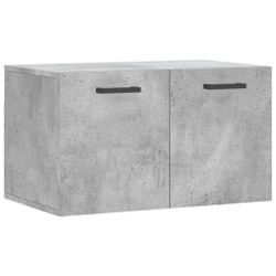 vidaXL Hängeschrank Wandschrank Betongrau 60x36,5x35 cm günstig online kaufen