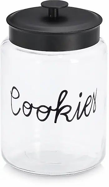 Zeller Present Vorratsglas »"Cookies" mit Metalldeckel«, (1 tlg.), Keksglas günstig online kaufen