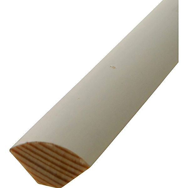 Viertelstab Kiefer Weiß,ackiert 18 mm x 18 mm Länge 2400 mm günstig online kaufen