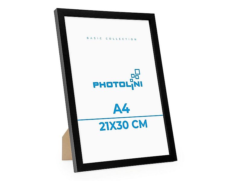 PHOTOLINI Bilderrahmen Poster-Einzelrahmen Modern Schmal, (1 Rahmen) günstig online kaufen