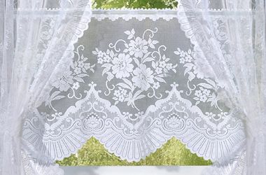 Weckbrodt Scheibengardine "Siena" Stangendurchzug 1 Stk. tlg. Bistro, Jacqu günstig online kaufen