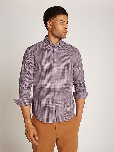 Tommy Hilfiger Businesshemd FLEX POPLIN GINGHAM RF SHIRT mit Karomuster günstig online kaufen