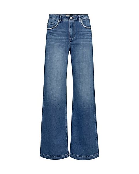 Mos Mosh 5-Pocket-Jeans MMDara Shane Jeans Mid Blue günstig online kaufen