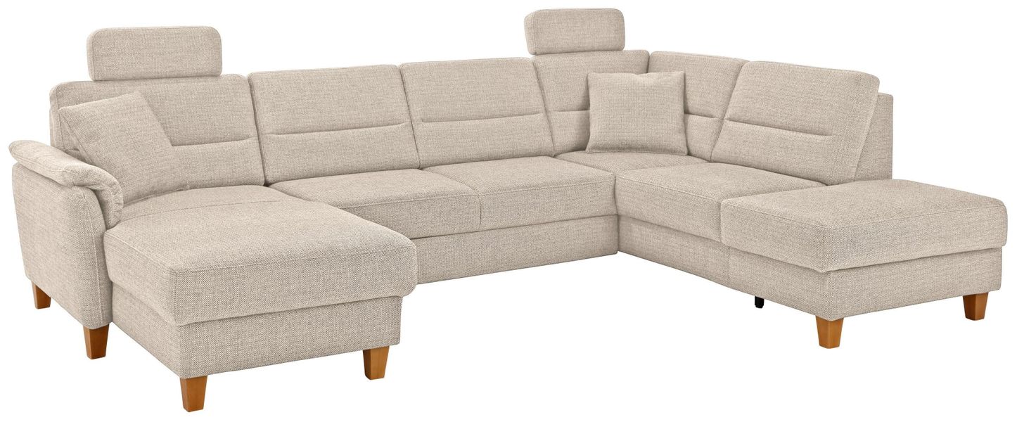 Home affaire Wohnlandschaft Palmera U-Form, B: günstig online kaufen