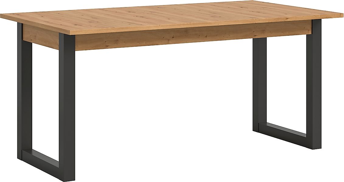 INOSIGN Esstisch »Rail, ausziehbar 150 -190 cm, inklusive 40 cm Einlegeplat günstig online kaufen
