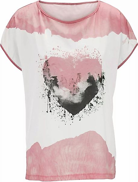 heine Rundhalsshirt "Druck-Shirt", (1 tlg.) günstig online kaufen