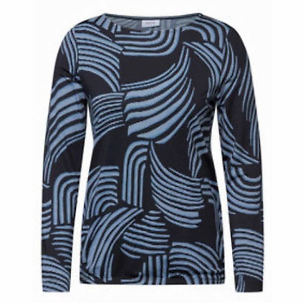 Cecil  Langarmshirt T-Shirt für Erwachsene in blau günstig online kaufen