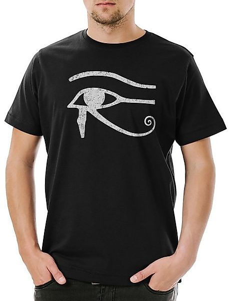 Urban Backwoods Print-Shirt Eye Of Horus II Sign Herren T-Shirt Horusauge R günstig online kaufen