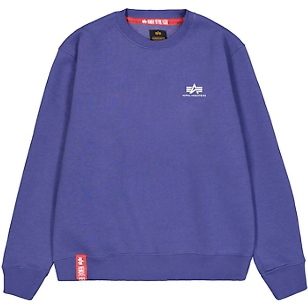Alpha Industries  Sweatshirt Basic Sweater Small Logo - night purple günstig online kaufen