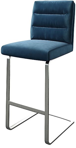 DELIFE Barhocker Pela-Flex, Freischwinger flach Edelstahl günstig online kaufen