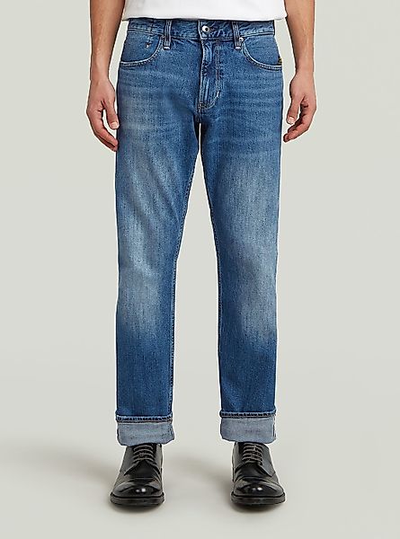 G-STAR 5-Pocket-Jeans "Mosa Straight Selvedge Jeans" günstig online kaufen