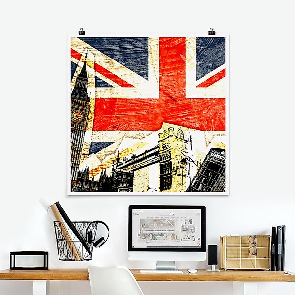 Poster - Quadrat This is London! günstig online kaufen