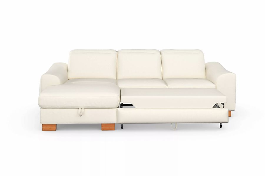 sit&more Ecksofa »Dundee L-Form«, mit Federkern und Massivholzfüßen, wahlwe günstig online kaufen