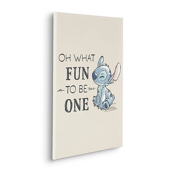 Komar Keilrahmenbild Disney Lilo and Stitch Oh What Fun 40 cm x 60 cm günstig online kaufen