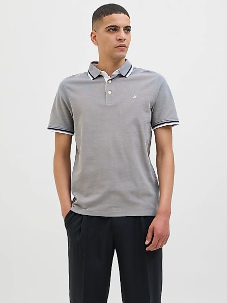 Jack & Jones Poloshirt "JJEPAULOS POLO SS NOOS" mit Logo Stickerei günstig online kaufen