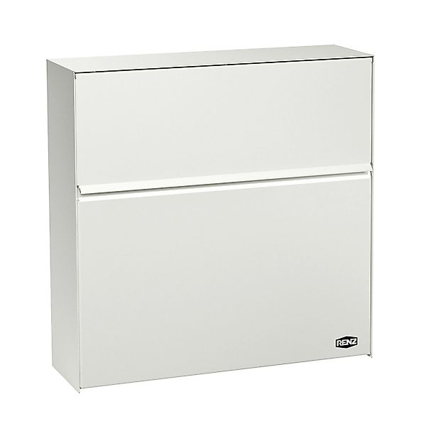 Renz Briefkasten Adelheid Weiß 37,5 cm x 37,5 cm x 12,3 cm günstig online kaufen