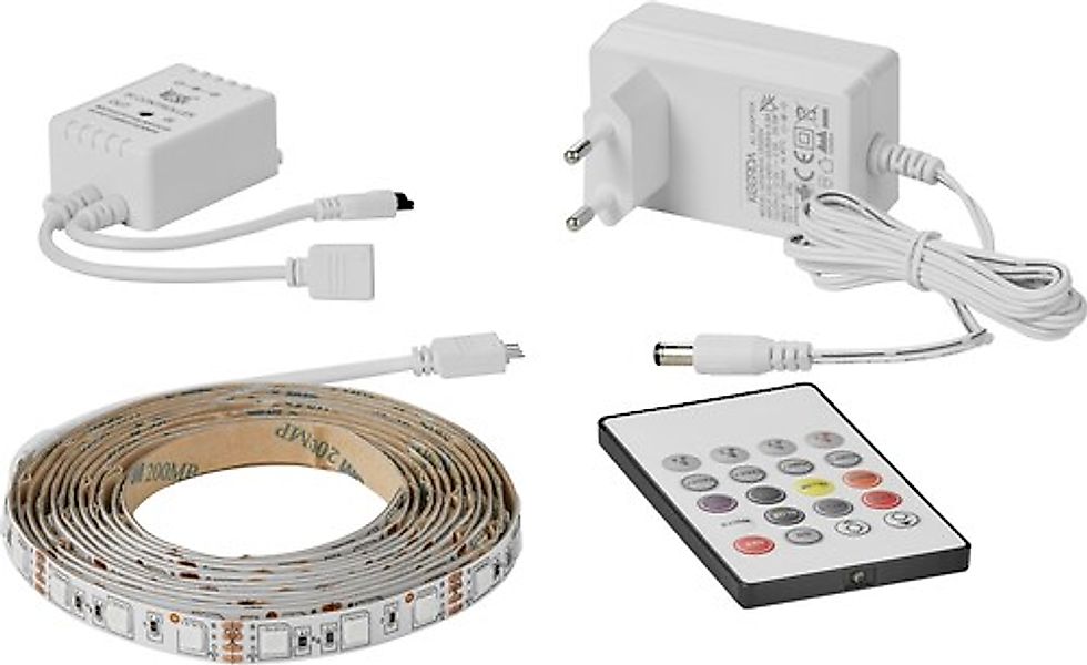 Nordlux LED Stripe »Smart«, Einstellbares Licht: Weiß und Farbe, verzinktes günstig online kaufen