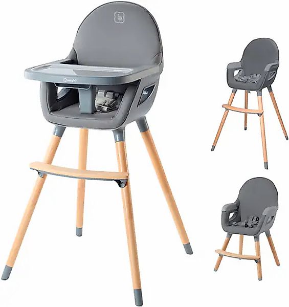 BabyGo Hochstuhl »Scandi - wood« günstig online kaufen