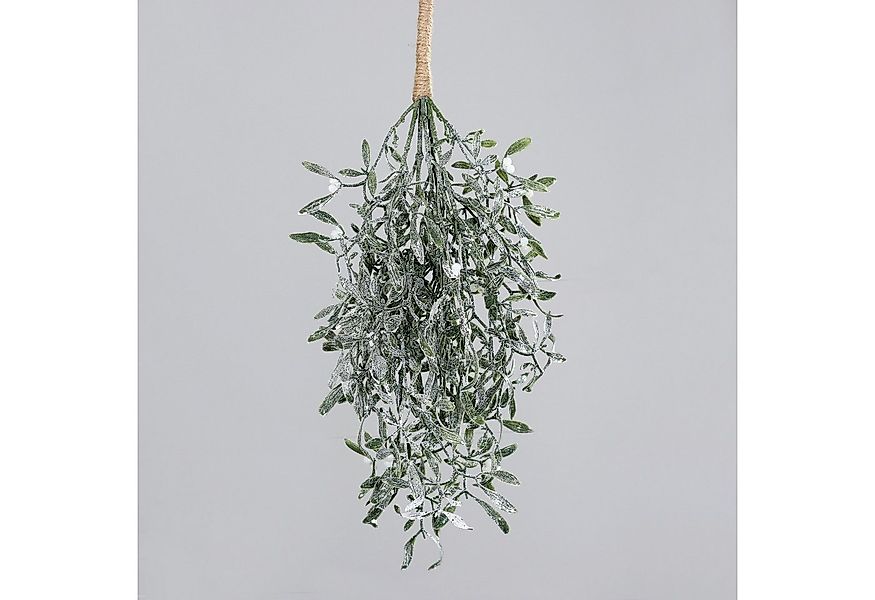 Kunstranke Mistelzweigbund zum Hängen in geeister Optik 60x30cm DP künstlic günstig online kaufen