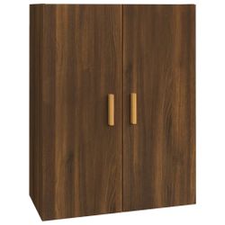 vidaXL Hängeschrank Hängeschrank Braun Eichen-Optik 69,5x34x90 günstig online kaufen