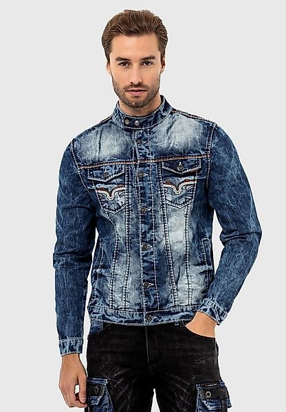 Cipo & Baxx Jeansjacke Jacke im trendigen Design günstig online kaufen