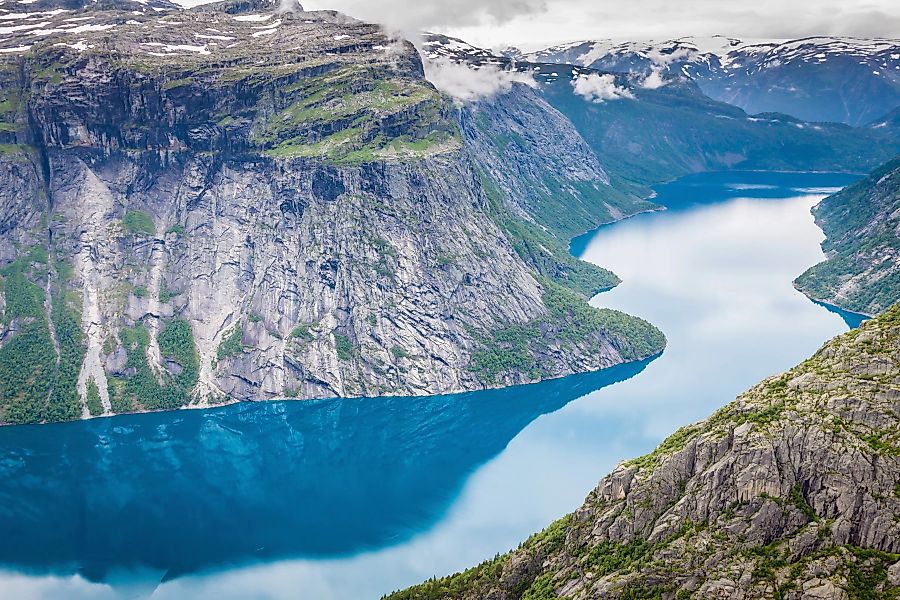 Papermoon Fototapete »Norwegian Fjord« günstig online kaufen
