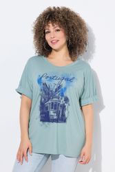 Ulla Popken T-Shirt T-Shirt Portugal Oversized günstig online kaufen