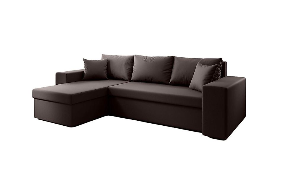 Luxusbetten24 Schlafsofa Designer Sofa Denver, mit Stauraum und Schlaffunkt günstig online kaufen