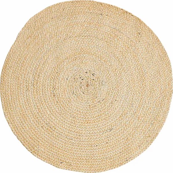 my home Teppich »Ibiza«, rund, 7 mm Höhe, Jute-Teppich, Wendeteppich, handg günstig online kaufen