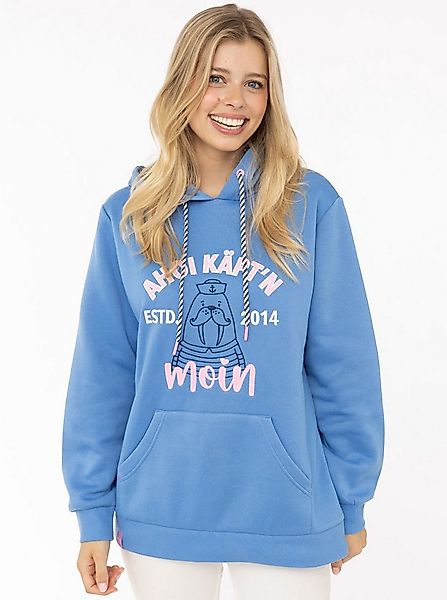 Zwillingsherz Hoodie "Ahoi Käpt´n" Mini-Me,mit süßem Seehund mit Kapitänsmü günstig online kaufen